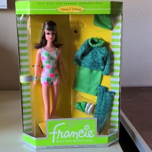 1966 Doll and Fashion Reproduction Francie doll